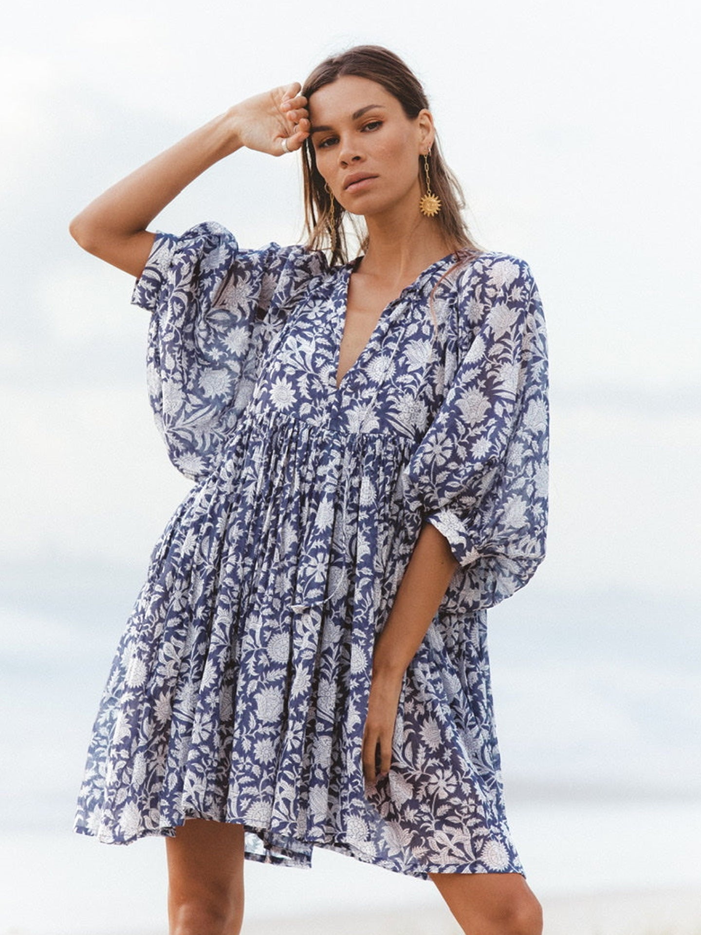 Summer Breeze Floral Maxi Dress