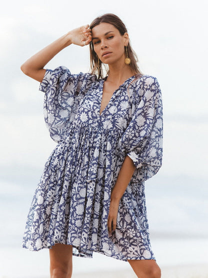 Summer Breeze Floral Maxi Dress