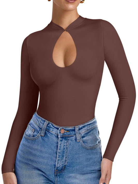 Long Sleeve Bodysuits Slim Fit Sexy Body Suits